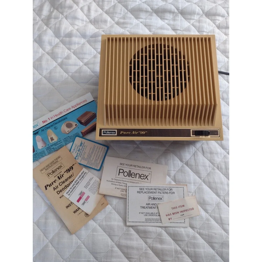 Vtg Pollenex Pure Air 